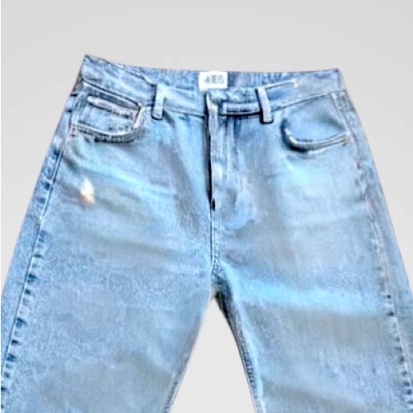 BDG Urban Outfitters Pax Ripped Womens High Waist Jeans 30 X32 Light Wash - Picture 4 of 9